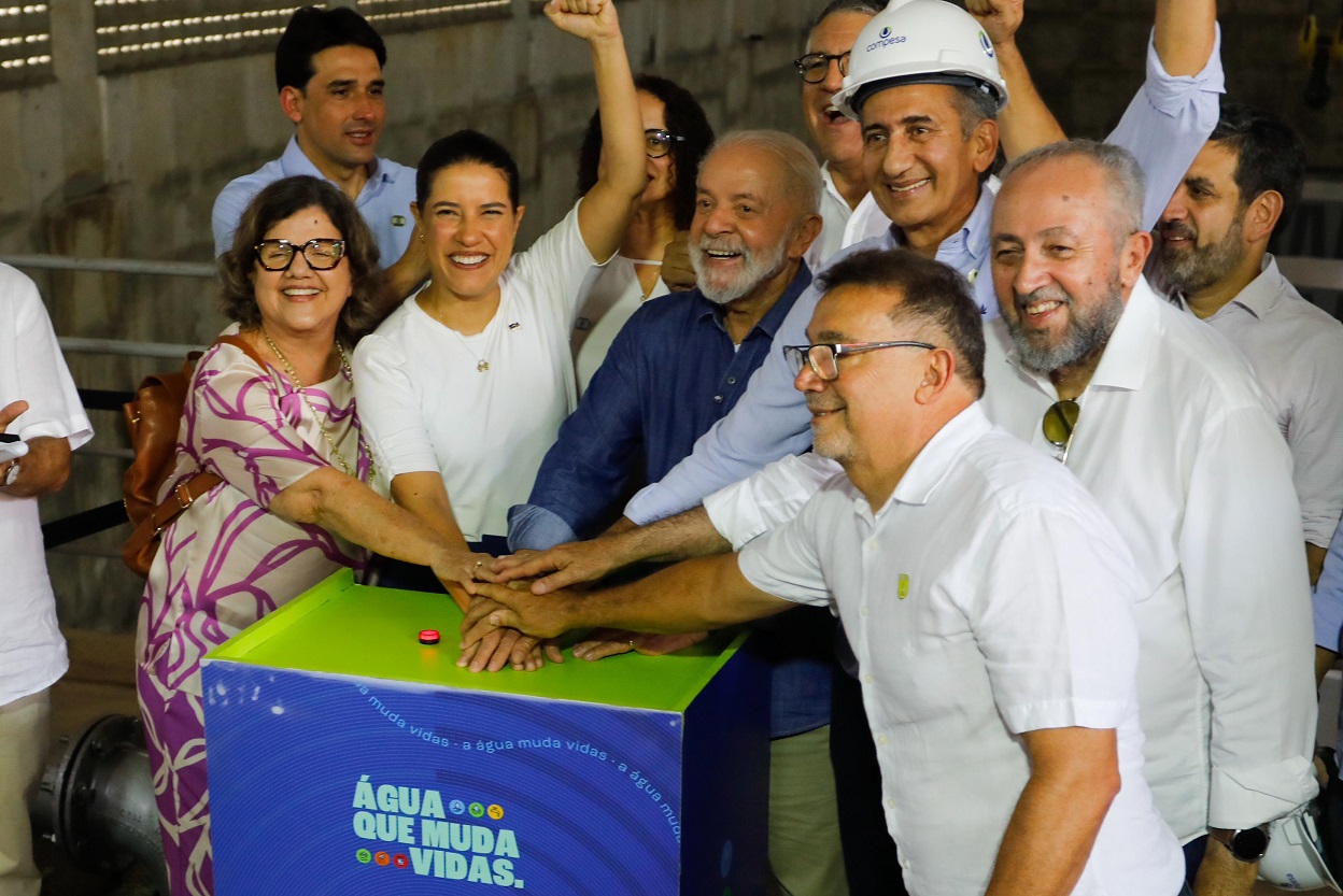 Esta O Elevat Ria Da Adutora Do Agreste Inaugurada Pela Governadora